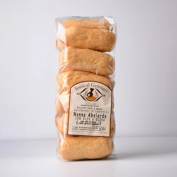 BISCOTTI ABELARDA ZUCCHERATI SOLO OLIO OLIVA 600 g