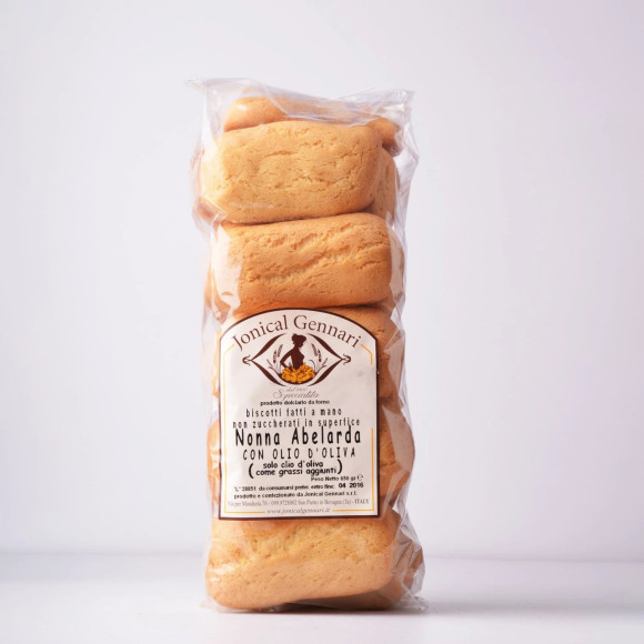 BISCOTTI ABELARDA NON ZUCC. SOLO OLIO OLIVA 600 g