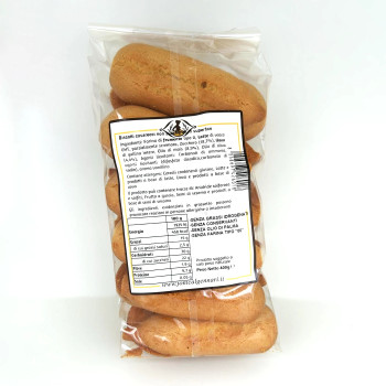 BISCOTTI CASARECCI NON ZUCC. con olio oliva 400 g