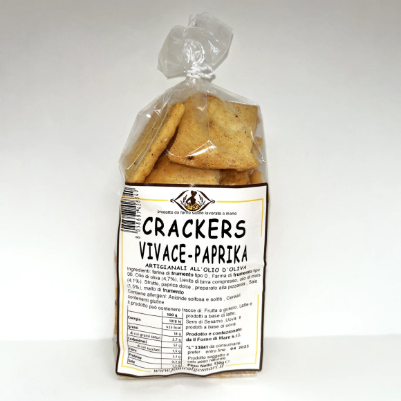 CRACKERS VIVACE-PAPRIKA 130 g
