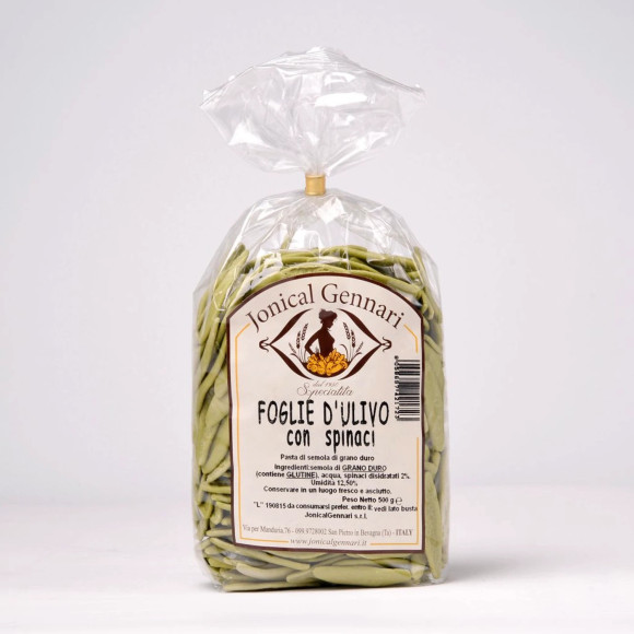 FOGLIE DI ULIVO CON SPINACI 500 g