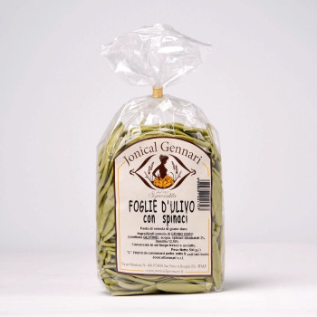 FOGLIE DI ULIVO CON SPINACI 500 g