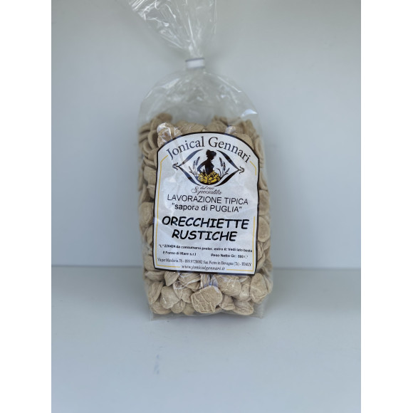 ORECCHIETTE RUSTICHE 500 GR.