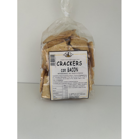 CRACKERS BACON 250 g.