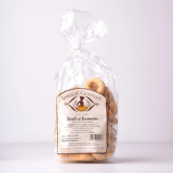 TARALLI AL ROSMARINO 300 g